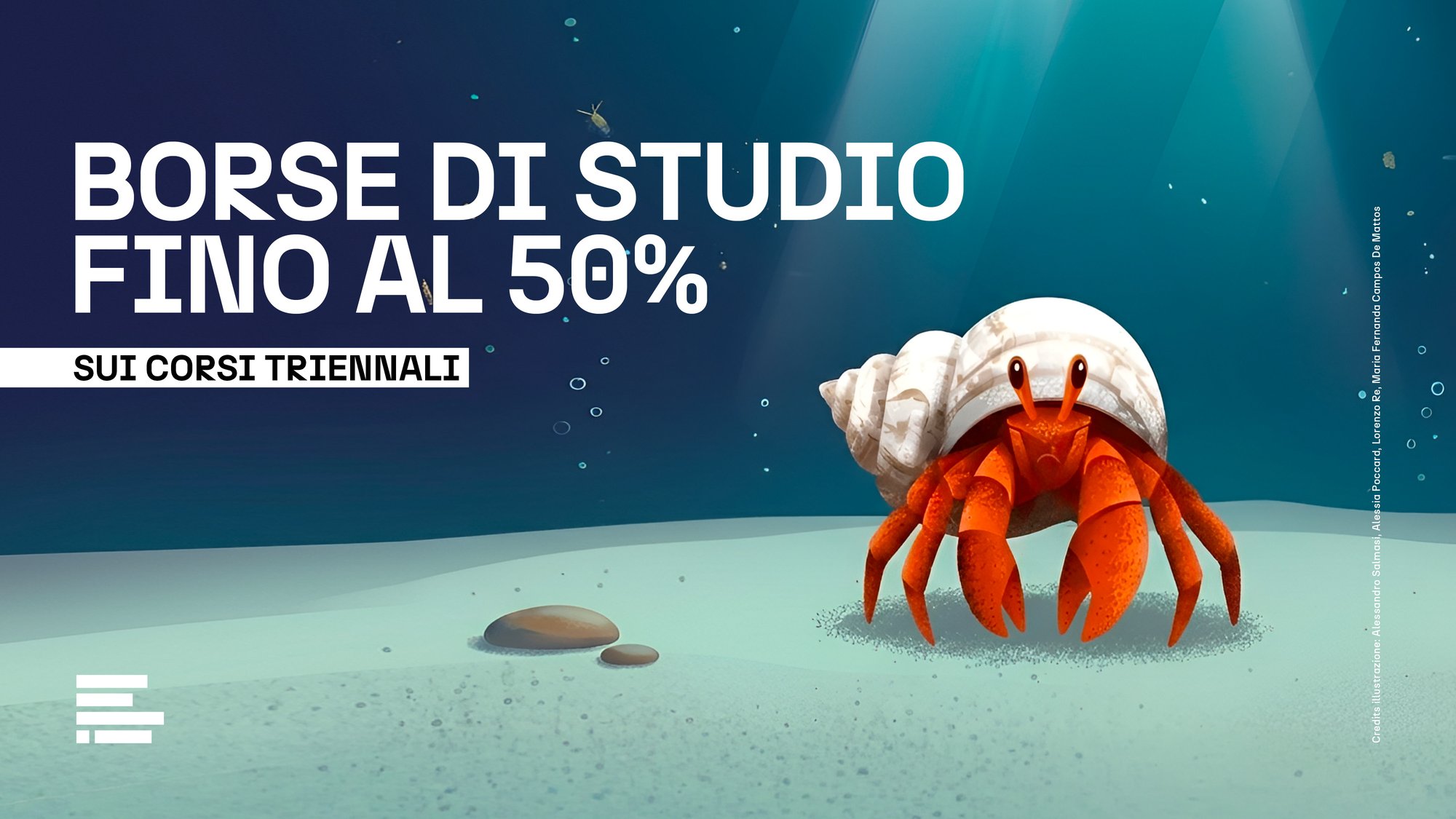 Scopri le Borse di Studio IAAD. per i corsi triennali in design in partenza per l'A.A. 2026/2027