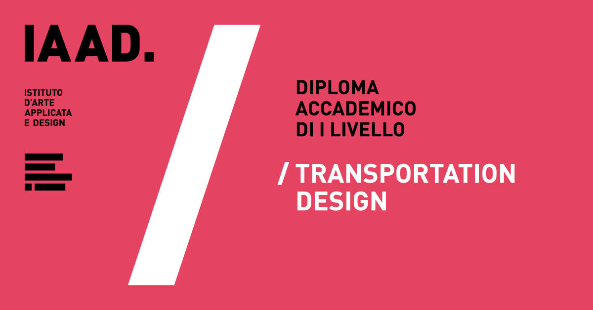 Scopri il corso IAAD. in Transportation design